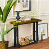 2 Tier Rustic Vintage Narrow Console Table