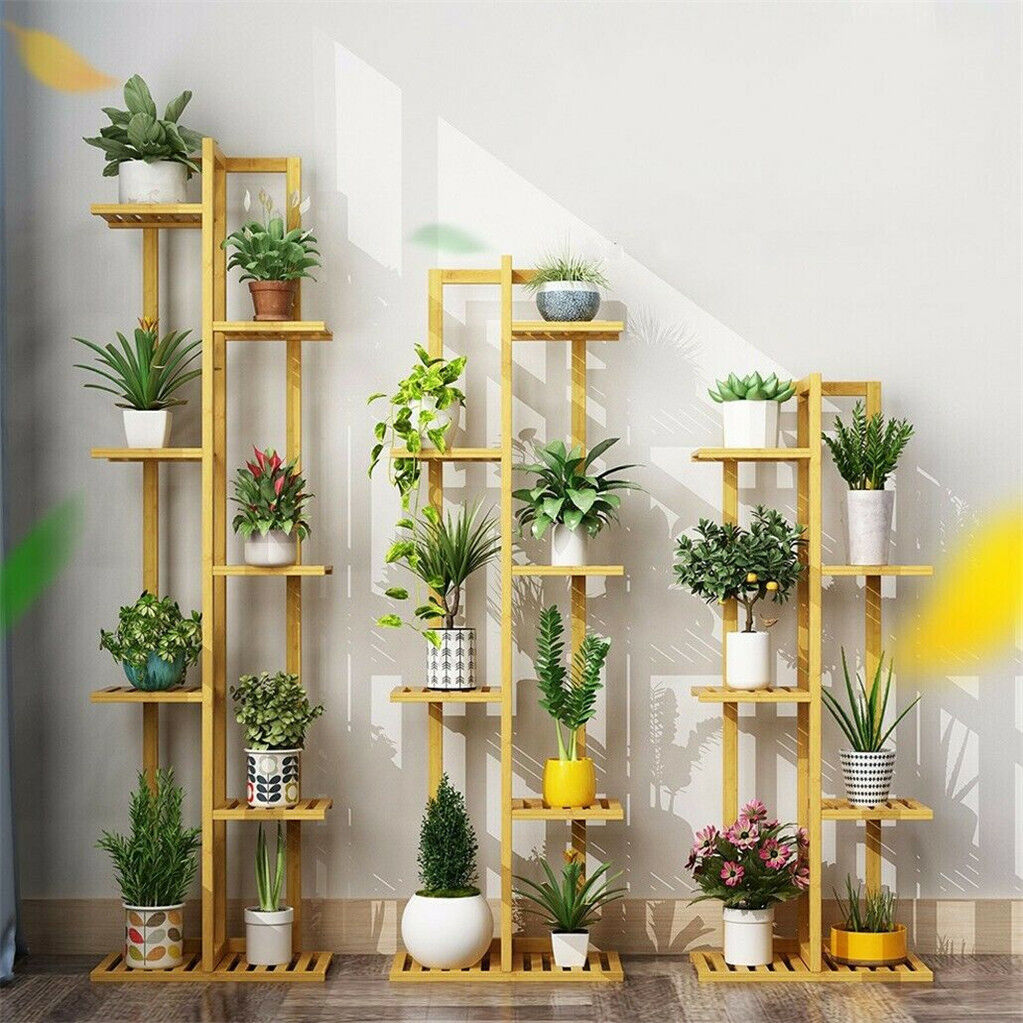 Corner Flower Shelf Storage Shelving Rack