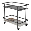 Heavy Duty Rolling Bar Cart Kitchen Cart