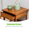 2 Tier Classic Bedside Table Drawer