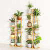 Corner Flower Shelf Storage Shelving Rack