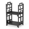 Double Layer Rustproof Wrought Iron Firewood Rack-