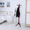 Wooden Coat, Hat, Bag Rack Stand