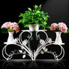 Metal Heart Shape Plant Stand Rack