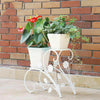 Metal Heart Shape Plant Stand Rack