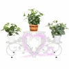 Metal Heart Shape Plant Stand Rack